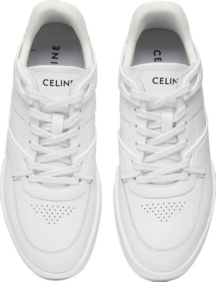 high top sneakers celine|white Celine low top sneakers.